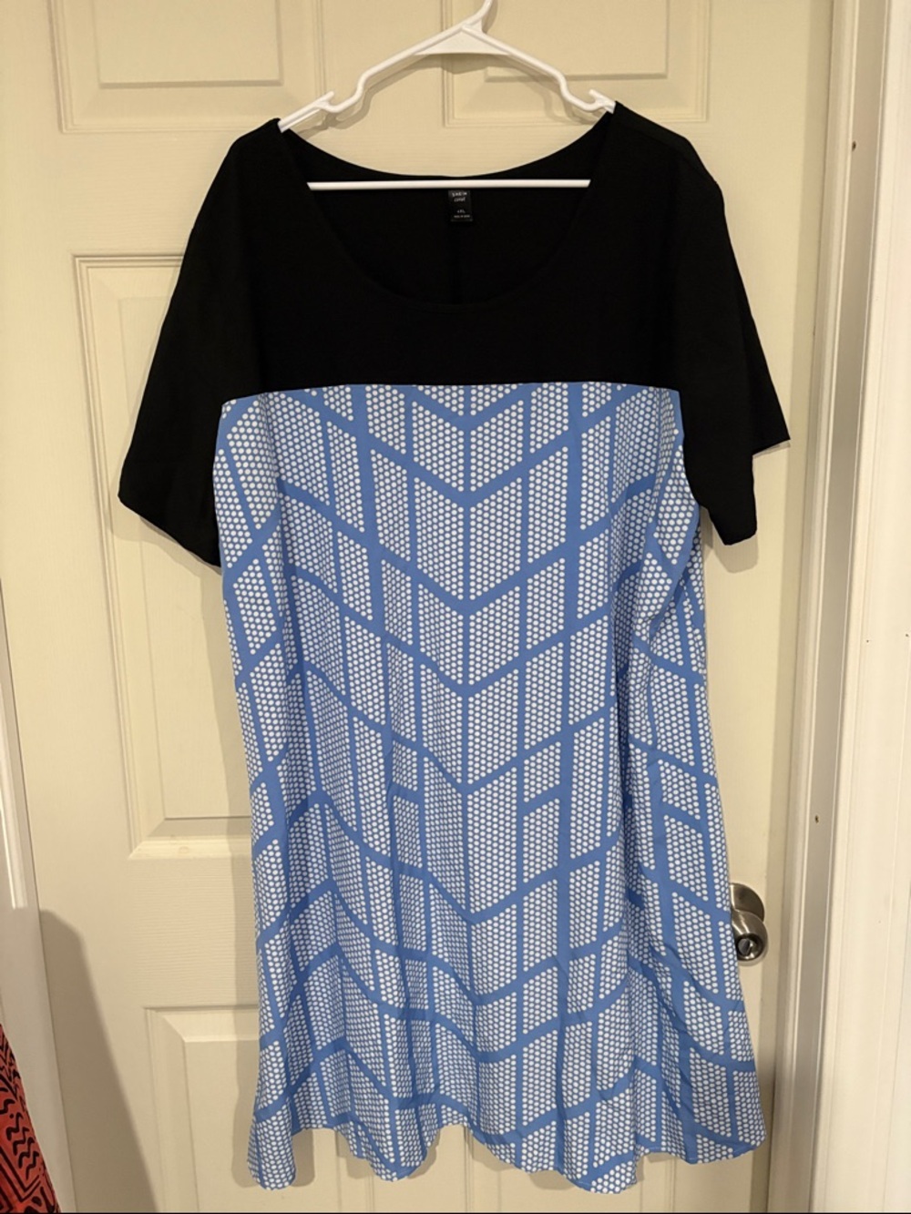 SHEIN Black Curve 4XL Scoop Neck Top
